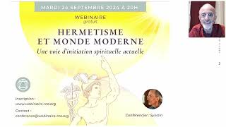 Hermétisme et Monde moderne une voie dinitiation spirituelle actuelle [upl. by Piper]