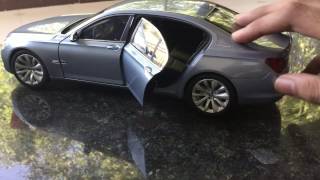 Diecast UnboxingBMW 7 Series 118 BMW AG Licsensed model [upl. by Arrej919]