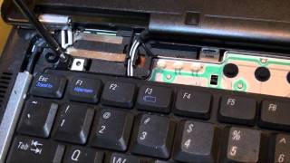 Dell Latitude D620 laptop  How to add RAM  How to replace the keyboard [upl. by Deehahs125]