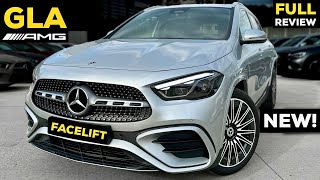 2024 MERCEDES GLA AMG NEW FACELIFT The BEST Entry SUV FULL InDepth Review Exterior Interior MBUX [upl. by Sixele977]