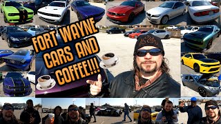 First Unofficial Fort Wayne Cars and Coffee of 2021 In My 2020 Dodge Challenger Scat Pack Widebody [upl. by Jamey]