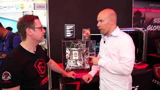 Computex 2018 MSI mit einem Prestige und GamingNotebook sowie neuen Mainboards [upl. by Asirret]