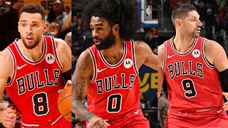 Zach LaVine Coby White amp Nikola Vučević GET BUCKETS in Detroit🔥 November 18 2024 [upl. by Sarkaria]