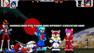 Seanmyster Mugen  TekkaMan amp Ken the Eagle VS Polymar amp Speedy Cerviche [upl. by Dazraf]