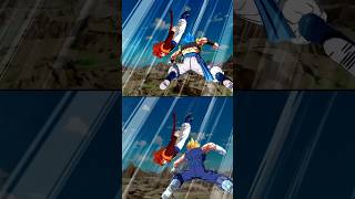 GOGETA VS VEGITO REFERENCE  SIDE BY SIDE  🤯🔥 dragonballlegends dragonball shorts [upl. by Ydoow]