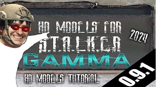 STALKER GAMMA HD Models Installation GuideTutorial 2024 [upl. by Larena]