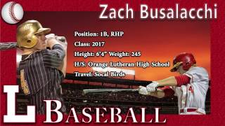 Zach Busalacchi Homerun at Boras Classic against Gahr HS [upl. by Eisenhart642]