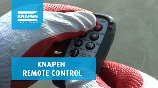 KNAPEN Remote Control all functions on a single device [upl. by Morena]