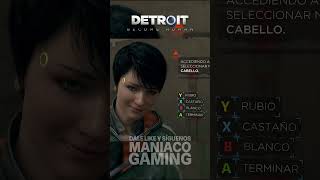 Hermosa ANDROIDE se Realiza CAMBIO DE LOOK  Detroit Become Human  detroitbecomehuman gameplay [upl. by Nnauol821]