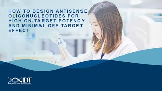 How to design antisense oligonucleotides for high ontarget potency and minimal offtarget effect [upl. by Yauq]