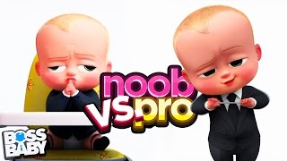 NOOB VS PRO  BOSS BABY CHALLENGE GAMES  Minecraft [upl. by Keram22]