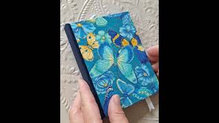 Blue Butterfly handmade book [upl. by Margalit]