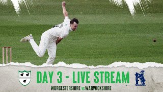 Live Stream  Worcestershire vs Warwickshire 🍐  Day Three [upl. by Meras]