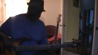 Clark Sisters Blessed and Highly Favored Bass Guitar Cover [upl. by Ikkela]