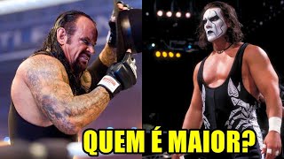 STING É MAIOR QUE UNDERTAKER [upl. by Nachison973]