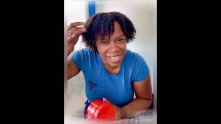 Wash N Go wCANTU SHEA BUTTER COCONUT CURLING CREAM for Natural Curls healthycurls Cantu [upl. by Teyugn267]