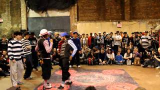 Fire lock and Hurricane  2011 Juste Debout NYC Lockin PreLims [upl. by Navnod371]