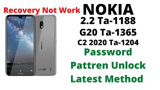 Nokia 22 G20 C2 Hard Reset Recovery Not Open With Keys Fix  Ta1365 Ta1204 Ta1188 Reset Codes [upl. by Careaga]