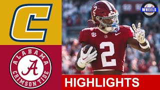 8 Alabama vs Chattanooga Highlights  College Football Week 12  2023 College Football Highlights [upl. by Augustin]