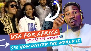 USA For Africa  We Are The World REACTION  BEST SONG EVER 😂💯 [upl. by Daile842]