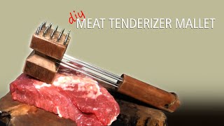 DIY Meat Tenderizer Mallet with Spikes  Meat Hammer  Kitchen Mallet  Meat Pounder [upl. by Diantha794]