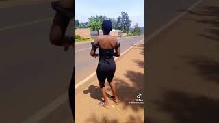 Kienyeji Dancing Luo Ohangla tiktok dance 🍑💦🔥😂 hii style Kenya 😅 [upl. by Aiekat486]