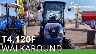 New Holland 7840 Straight Pipe Sound  Gopro [upl. by Aneeuqal134]