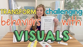 5 Ways to Use Visuals for Challenging Behaviors [upl. by Ynneh]