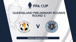 FFA Cup Round 3 MA Olympic vs Estates FC [upl. by Most380]