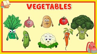 Learn About Vegetables  Preschool Learning For Kids  Educational Video For Children [upl. by Ennad]