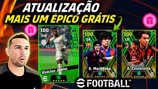 ATUALIZAÇÃOOUTRO ÉPICO GRÁTIS NO DESAFIO DIÁRIONOVO POTW ÍMPETO NO EFOOTBALL 2024 MOBILE [upl. by Bubb]