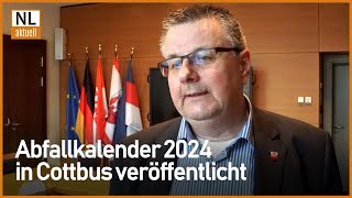 Cottbus  Neuer Abfallkalender 2024 veröffentlicht [upl. by Marston]