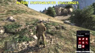 GTA 5 Hunting Nature Photographer Challenges HELP Chiliad Mountain State Wilderness [upl. by Ridley]