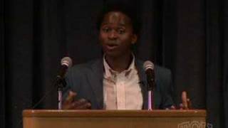 Ishmael Beah Speaks at TCU [upl. by Thatcher]