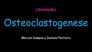 Osteoclastogenese RANKLRANKOPG  Animação [upl. by Ancell]