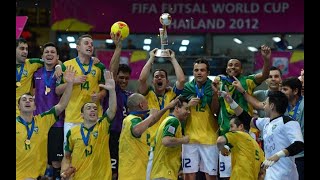 Final Copa do Mundo de Futsal 2012 Melhores momentos Brasil x Espanha [upl. by Aohsoj]