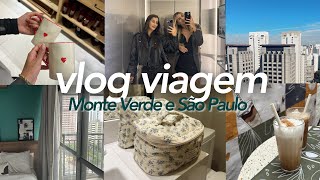 VLOG da VIAGEM em MONTE VERDE e SÃO PAULO com a AMIGA [upl. by Roxanne99]