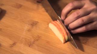 Knife Cuts How To Julienne Apples [upl. by Jerri]