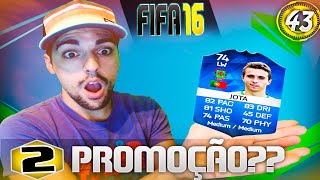 FIFA 16 43 ULTIMATE MÁGICO  PROMOÇÃO Á 1ª DIV  TOTS DIOGO JOTA [upl. by Akinorev302]