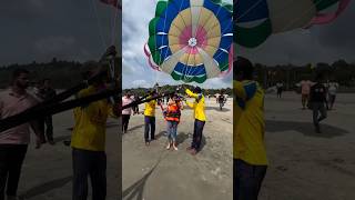 Parasailing at coxs Bazar 🏖️🏝️ shorts [upl. by Ivers725]