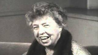 Eleanor Roosevelt Speech Human Rights [upl. by Drolet163]