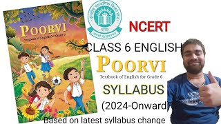 CBSE Class 6 English Syllabus 2024Onwards  NCERT  POORVI  ATOZSTUDYZ [upl. by Anstus]