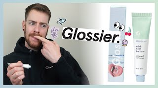 Glossier Balm Dotcom Lip Balm Review [upl. by Sisenej]