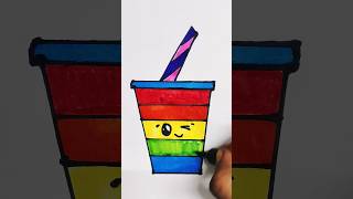 😱😱😱 Very Creative Art 😱🌈 shorts drawing kids diy art [upl. by Pharaoh210]