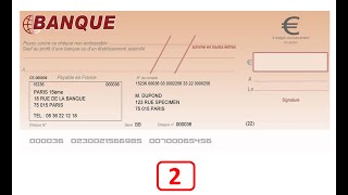 Comment quotendosserquot un chèque reçu pour le déposer ensuite sur votre compte [upl. by Lyudmila]