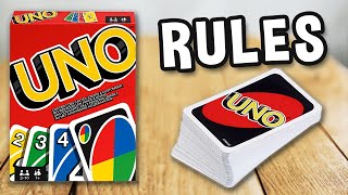 how to play UNO official gameplay and rules  SPIELREGELN TV [upl. by Saree]