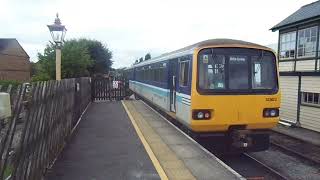 wensleydale railway leeming bar station 2024 [upl. by Ynehteb120]