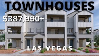 New Build Townhouse In Las vegas  Las Vegas Real Estate  Durango Reserve Lennar [upl. by Esinal]