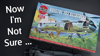 I Was Excited For This  Airfix Bristol 192 Belvedere Plastic Model Kit  Unboxing Review [upl. by Ahsinrev]