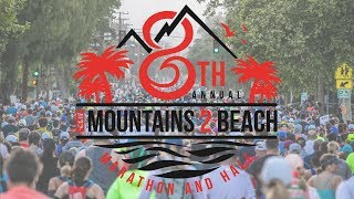 Mountains 2 Beach Marathon 2018 [upl. by Yortal447]